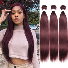 Load image into Gallery viewer, Brazilian Straight Human Hair Weave Bundles