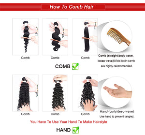 Brazilian Straight Human Hair Weave Bundles