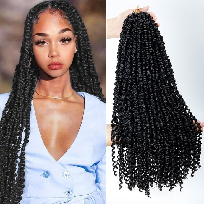 Passion Twist Pre-Looped 22 Inch Crochet Braided Hair