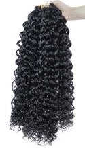 Load image into Gallery viewer, Deep Wave Curly 18 Inch Crochet Braided Hair